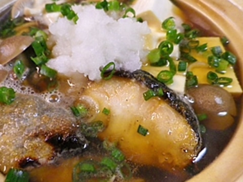 焼き銀鱈のトロトロ鍋